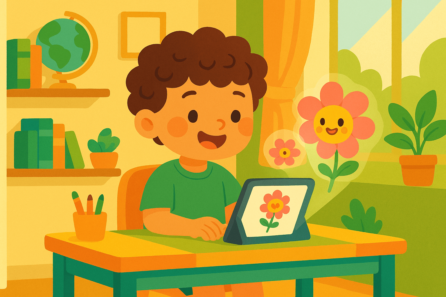 Kids learning zone